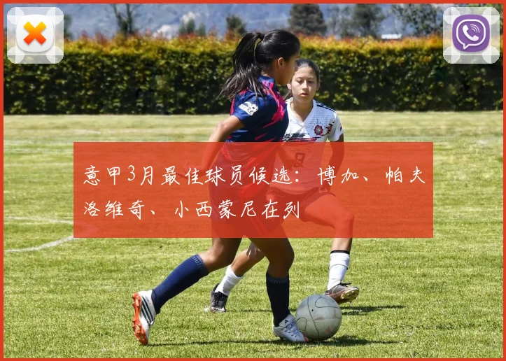 意甲3月最佳球员候选：博加、帕夫洛维奇、小西蒙尼在列