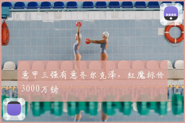 意甲三强有意齐尔克泽，红魔标价3000万镑